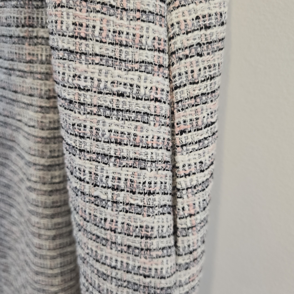 Eliza J Cap Sleeve Bouclé A-Line Dress Size 16 Nwt - Picture 13 of 15